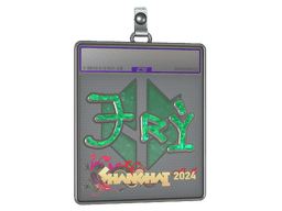 Sticker Slab | TRY (Glitter) | Shanghai 2024