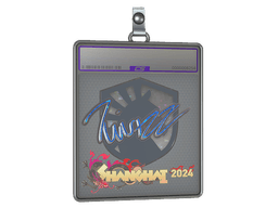 Sticker Slab | Twistzz (Glitter) | Shanghai 2024