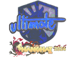 Sticker | ultimate (Holo) | Shanghai 2024