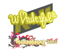 Sticker | w0nderful | Shanghai 2024