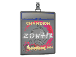 Sticker Slab | zont1x (Champion) | Shanghai 2024