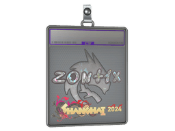 Sticker Slab | zont1x (Glitter) | Shanghai 2024