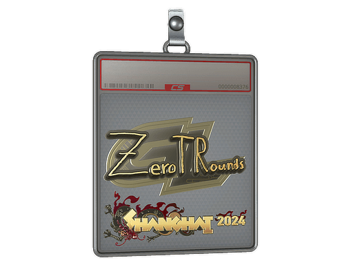 Sticker Slab | ztr (Gold) | Budapest 2025