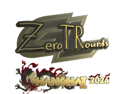 Sticker | ztr (Gold) | Shanghai 2024