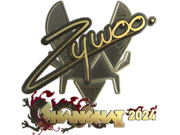 Sticker | ZywOo (Gold) | Shanghai 2024