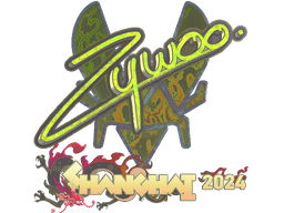 Sticker | ZywOo (Holo) | Shanghai 2024
