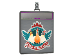 Sticker Slab | Hard Cluck Life (Foil)