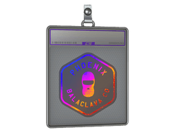 Sticker Slab | Phoenix Balaclava Co. (Holo)