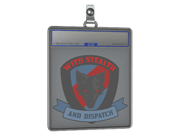 Sticker Slab | Black Dog