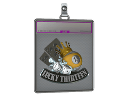 Sticker Slab | Lucky 13 (Foil)