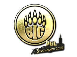 Sticker | BIG (Gold) | Rio 2022