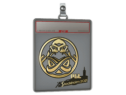 Sticker Slab | ENCE (Gold) | Copenhagen 2024