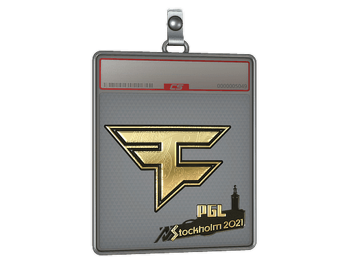 Sticker Slab | FaZe Clan (Gold) | Budapest 2025