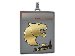 Sticker Slab | FURIA (Gold) | Rio 2022