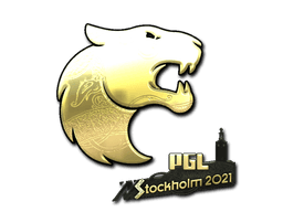 Sticker | FURIA (Gold) | Rio 2022
