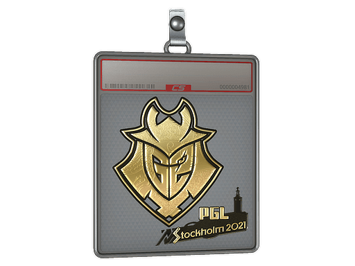 Sticker Slab | G2 Esports (Gold) | Berlin 2019