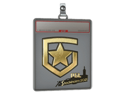 Sticker Slab | Gambit Gaming (Gold) | Cologne 2016