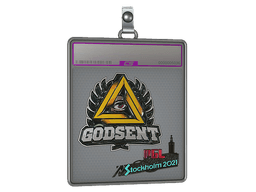 Sticker Slab | GODSENT (Foil) | Atlanta 2017