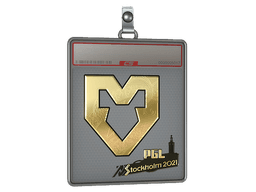 Sticker Slab | MOUZ (Gold) | Shanghai 2024