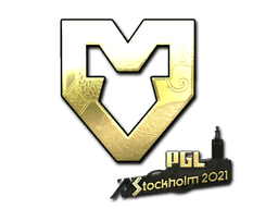 Sticker | MOUZ (Gold) | Rio 2022