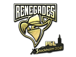 Sticker | Renegades (Gold) | Antwerp 2022