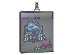 Sticker Slab | Sharks Esports (Holo) | Stockholm 2021
