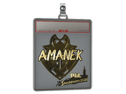 Sticker Slab | AmaNEk (Gold) | Boston 2018