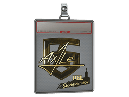 Sticker Slab | Ax1Le (Gold) | Rio 2022