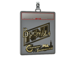 Sticker Slab | Boombl4 (Gold) | London 2018