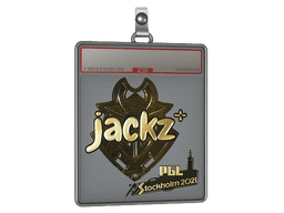 Sticker Slab | JACKZ (Gold) | Stockholm 2021