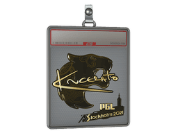 Sticker Slab | KSCERATO (Gold) | Katowice 2019