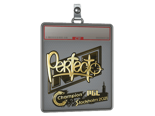 Sticker Slab | Perfecto (Gold) | Stockholm 2021