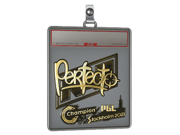 Sticker Slab | Perfecto (Gold) | Paris 2023