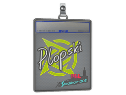 Sticker Slab | Plopski | Stockholm 2021