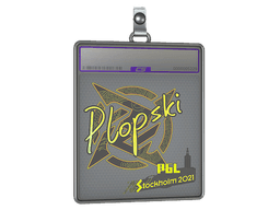 Sticker Slab | Plopski (Holo) | Antwerp 2022