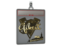 Sticker Slab | qikert (Gold) | Boston 2018