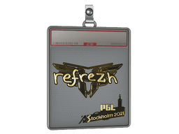 Sticker Slab | refrezh (Gold) | Rio 2022