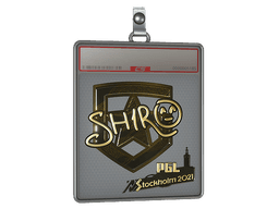 Sticker Slab | sh1ro (Gold) | Shanghai 2024
