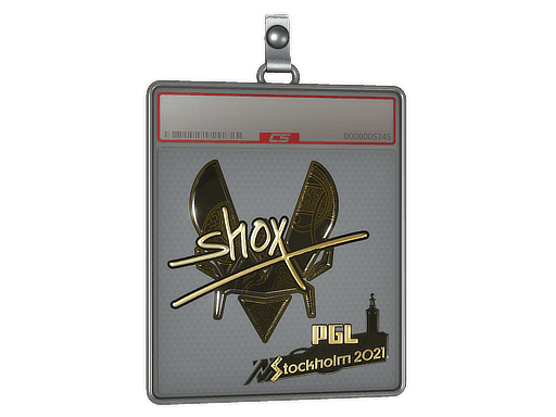 Sticker Slab | shox (Gold) | Atlanta 2017