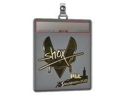 Sticker Slab | shox (Gold) | Katowice 2019