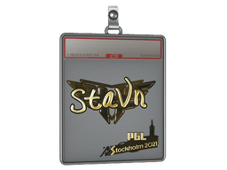 Sticker Slab | stavn (Gold) | Paris 2023