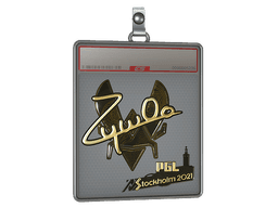 Sticker Slab | ZywOo (Gold) | Katowice 2019