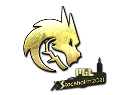 Sticker | Team Spirit (Gold) | Antwerp 2022