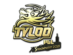 Sticker | TYLOO (Gold) | Cologne 2026