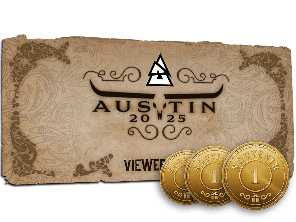 Austin 2025 Viewer Pass + 3 Souvenir Tokens